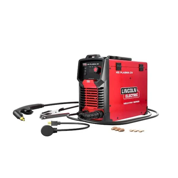 Lincoln Electric Weld-Pak 45i Plasma DV, 45 Amps, 120-Volt/230-Volt, Plasma Cutter for Steel, Stainless, Aluminum and Expanded Metal