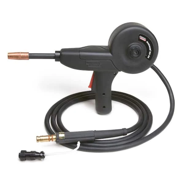 Lincoln Electric Magnum 100SG 8-Pin Welding Spool Gun for Aluminum Wire, Compatible with Weld-Pak 180i